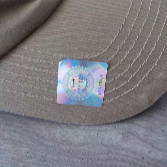 2007 Brut Sun Bowl Hat Brown Green Logo Embroidered College Football OSFA VTG - Picture 5 of 7